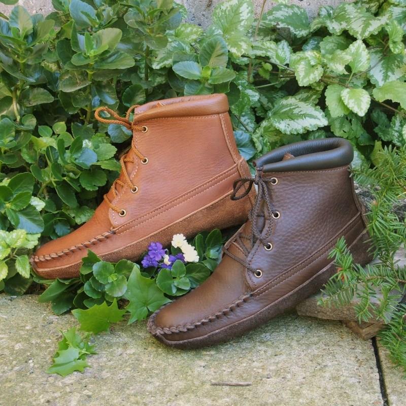 Saddle & Brown Cowhide (left to right) with Padded Collars